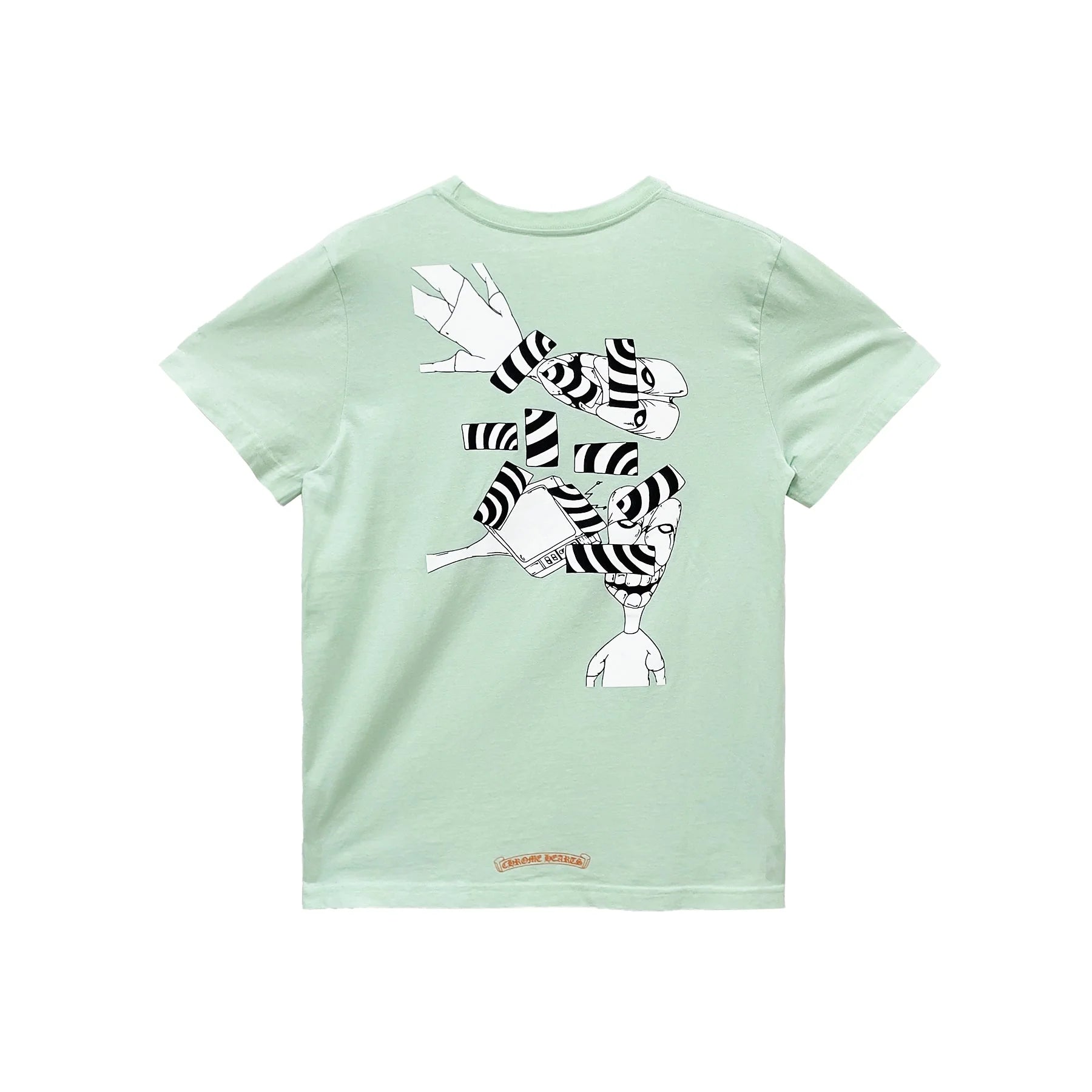 Matty Boy Lust Chrome Hearts Short Sleeve Green T-Shirt