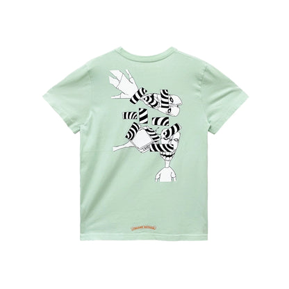Matty Boy Lust Chrome Hearts Short Sleeve Green T-Shirt
