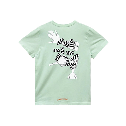 Matty Boy Lust Chrome Hearts Short Sleeve Green T-Shirt