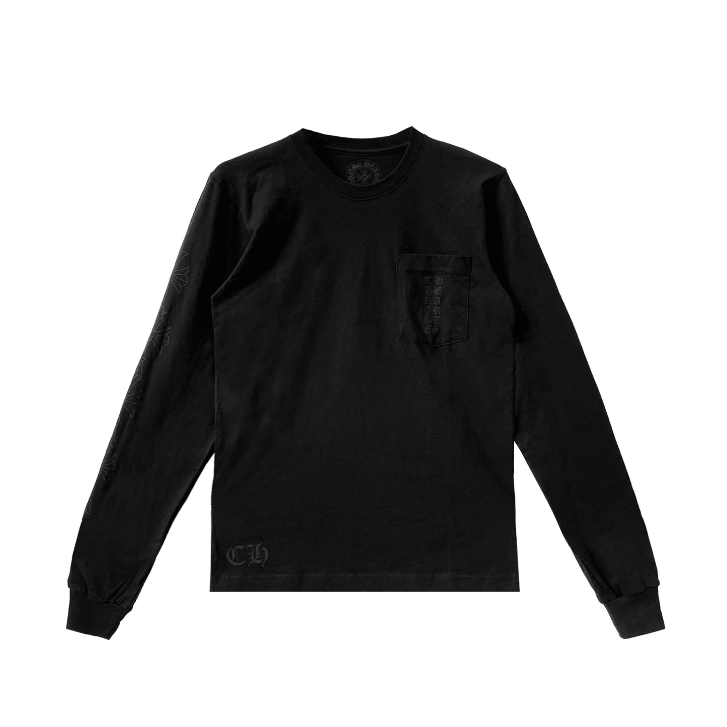 Miami Chrome Hearts Script Logo Long Sleeve T-Shirt
