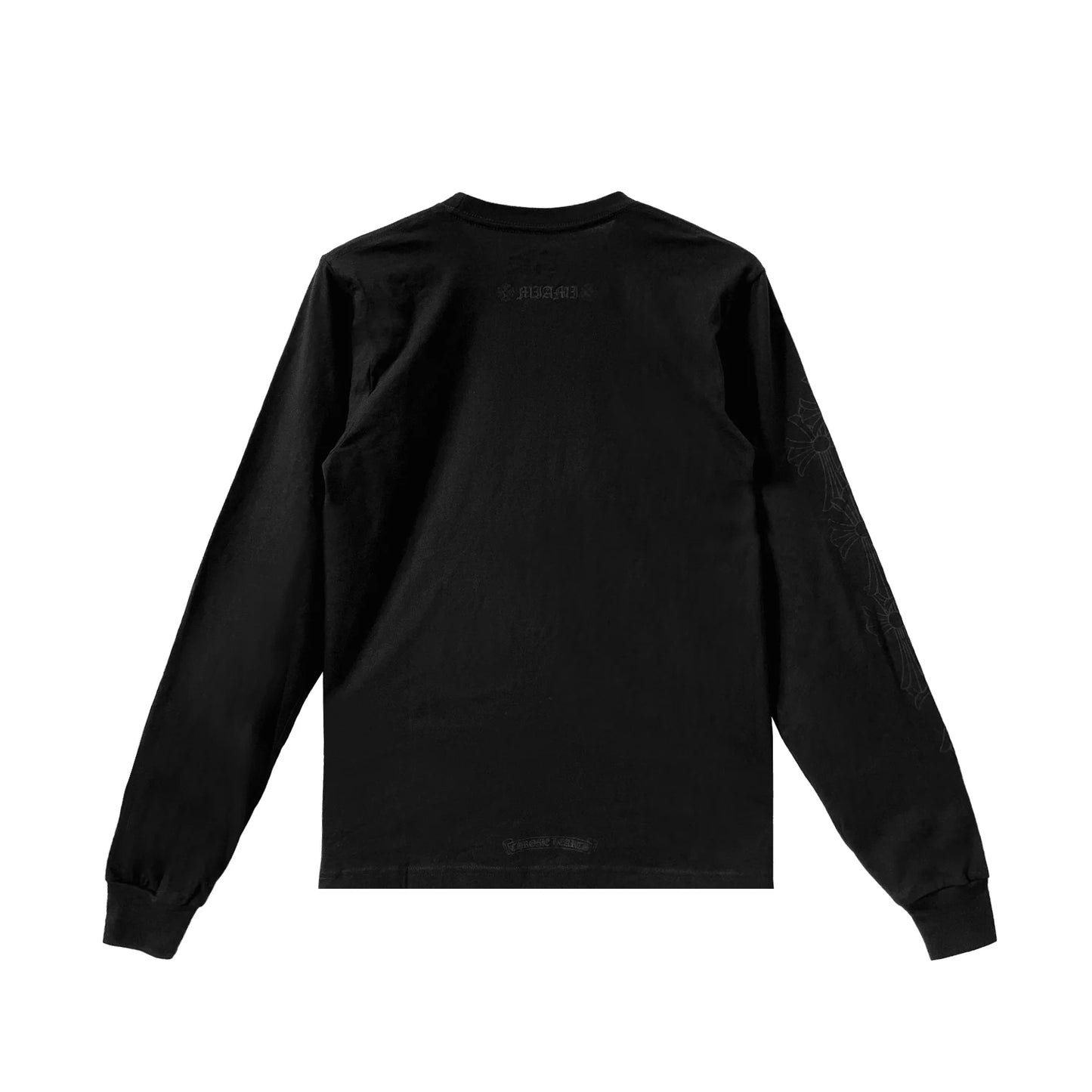 Miami Chrome Hearts Script Logo Long Sleeve T-Shirt