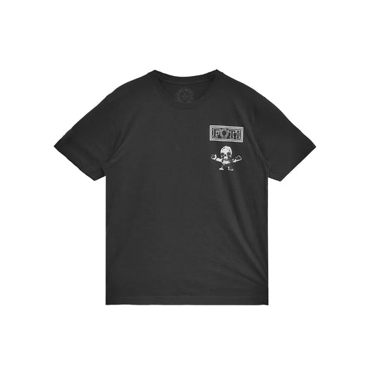 Multi Rainbow Foti Harris Teeter Black Chrome Hearts Tee