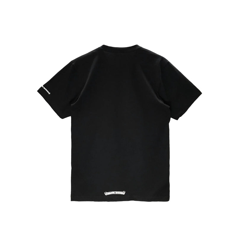 Neck Logo Chrome Hearts Short Sleeve T-Shirt