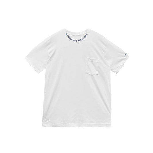 Neck White Short Sleeve Chrome Hearts Tshirt