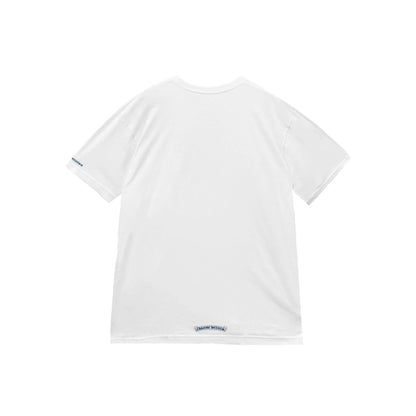 Neck White Short Sleeve Chrome Hearts Tshirt