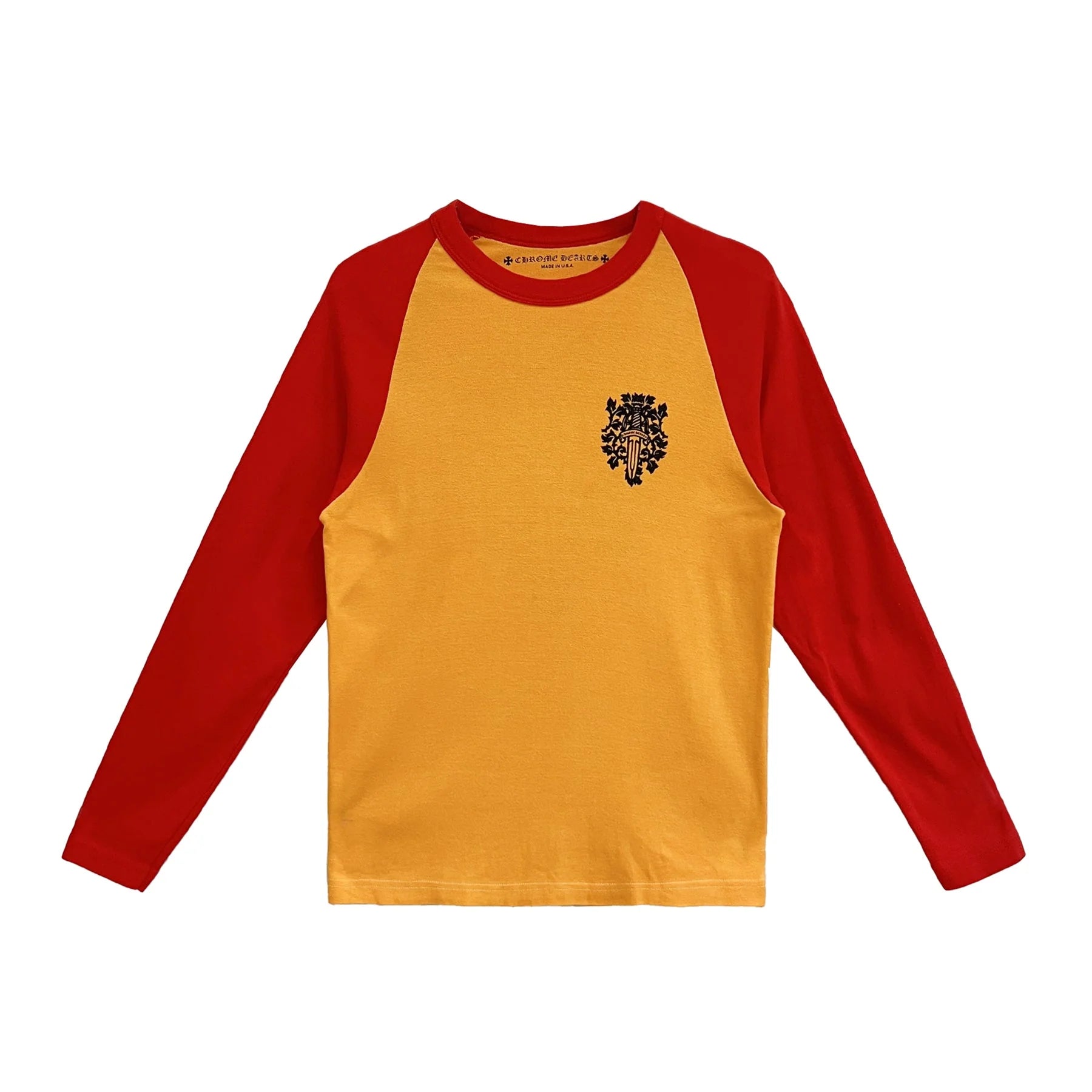 Orange & Red Dagger Long Sleeve T-Shirt