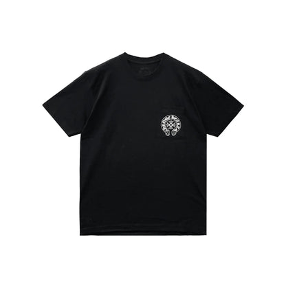 Paris Exclusive Horseshoe Black Chrome Hearts Tee