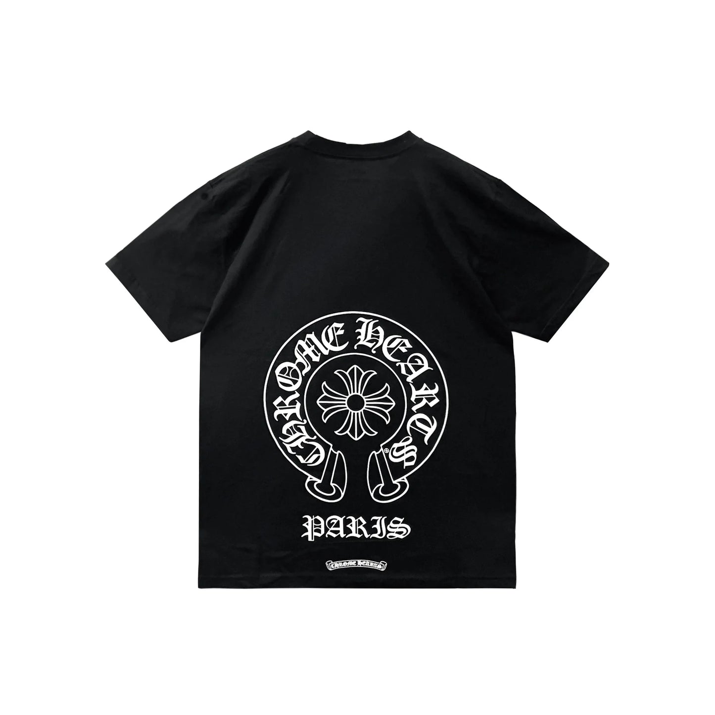 Paris Exclusive Horseshoe Black Chrome Hearts Tee