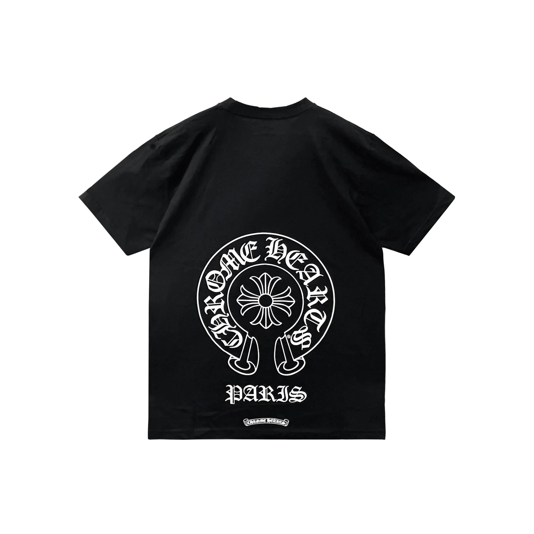 Paris Exclusive Horseshoe Black Chrome Hearts Tee