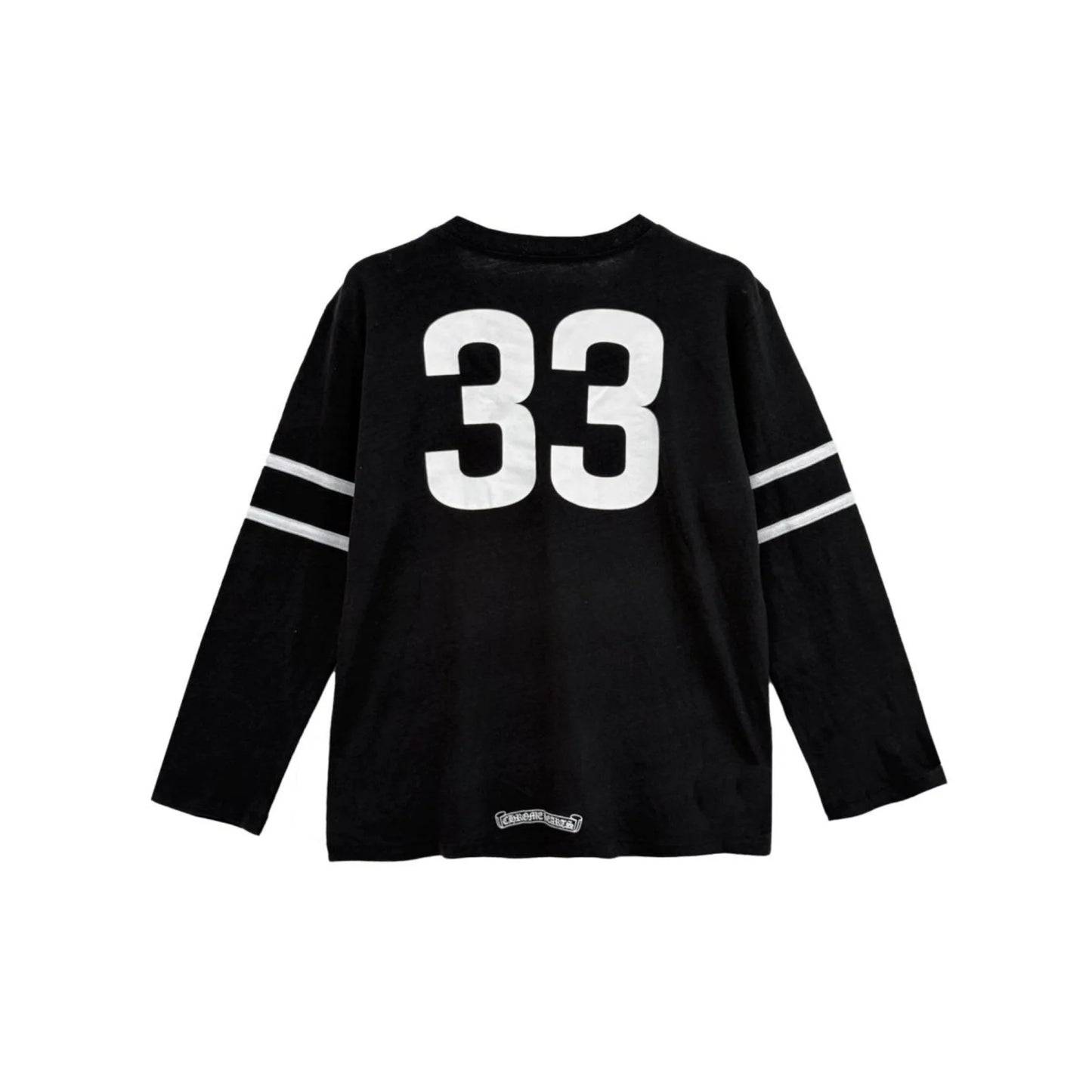 Roller 33 Skates Horseshoe Black Long Sleeve Tee
