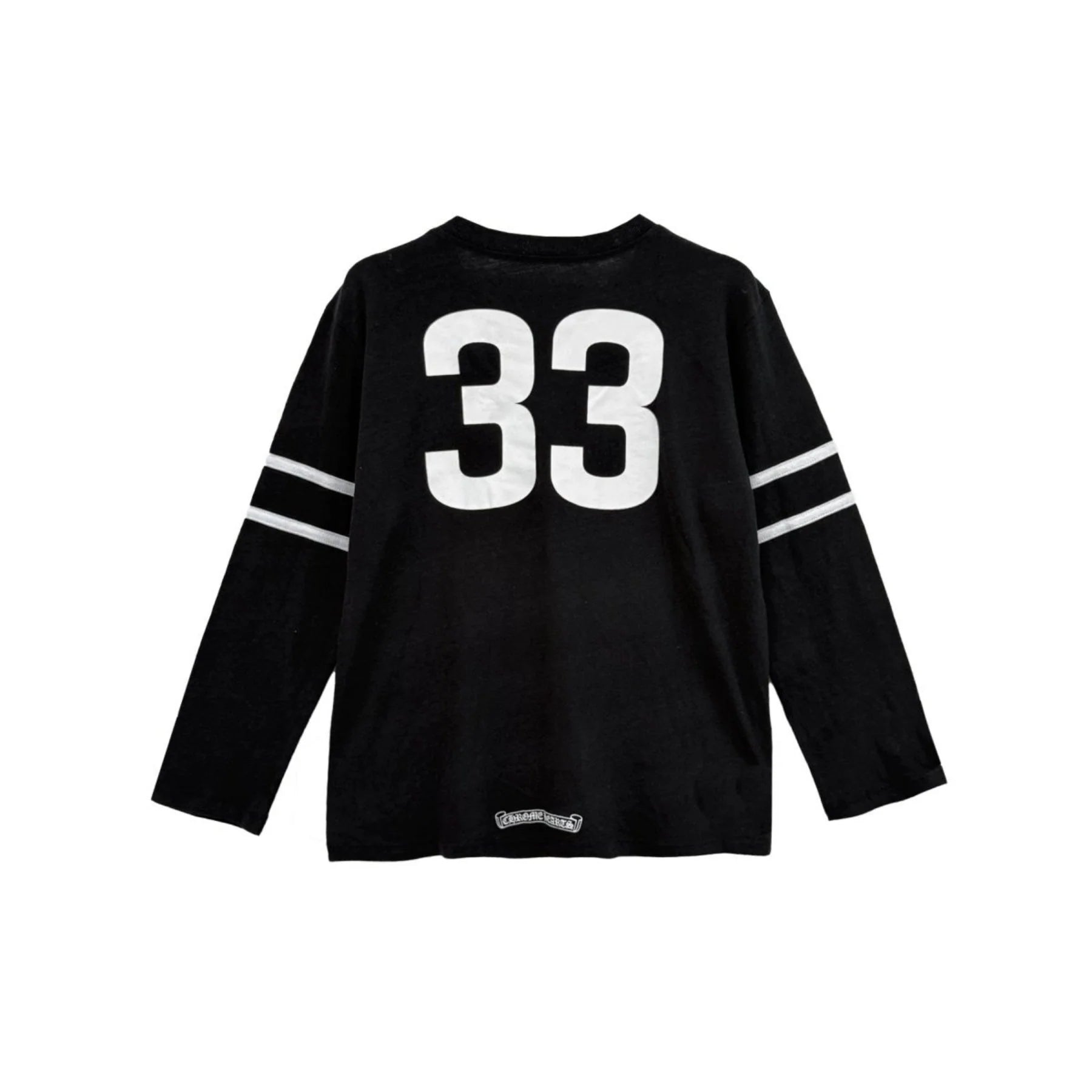 Roller 33 Skates Horseshoe Black Long Sleeve Tee