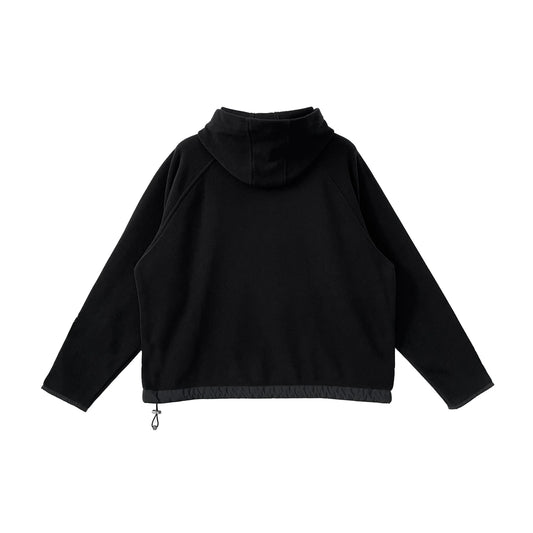 Scroll Label Cross Patch Fleece Chrome Hearts Pullover Hoodie