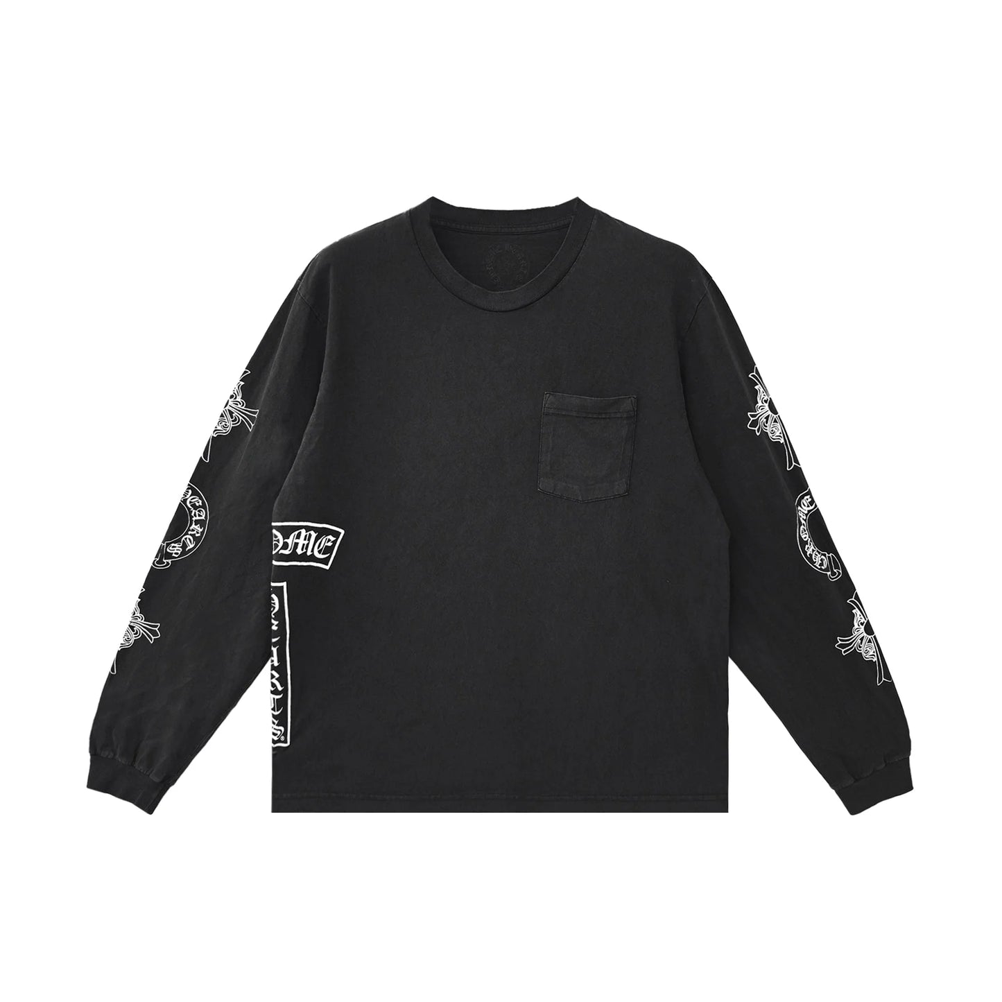 Soap & Water Long Sleeve Black T-Shirt