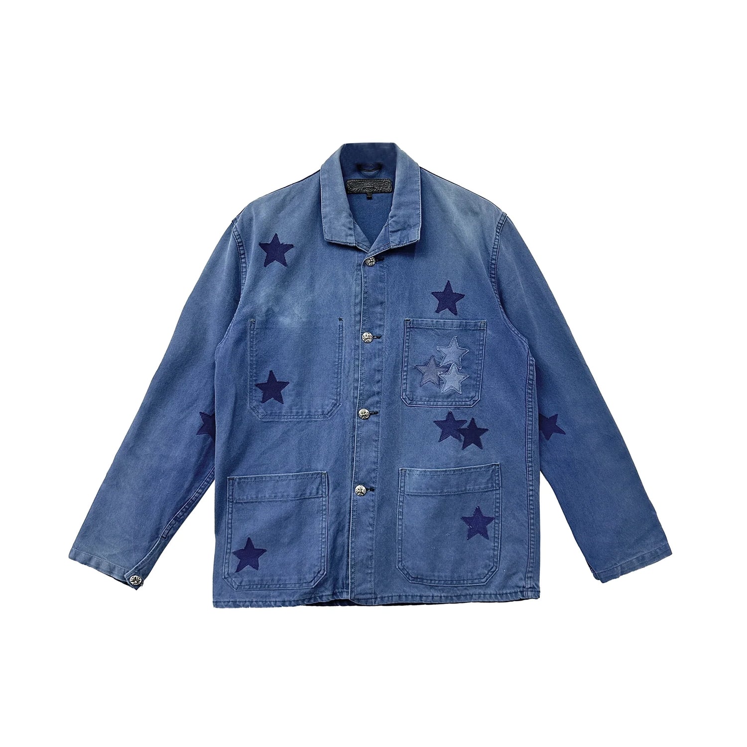 Star Patch French Work Chrome Hearts Jacket