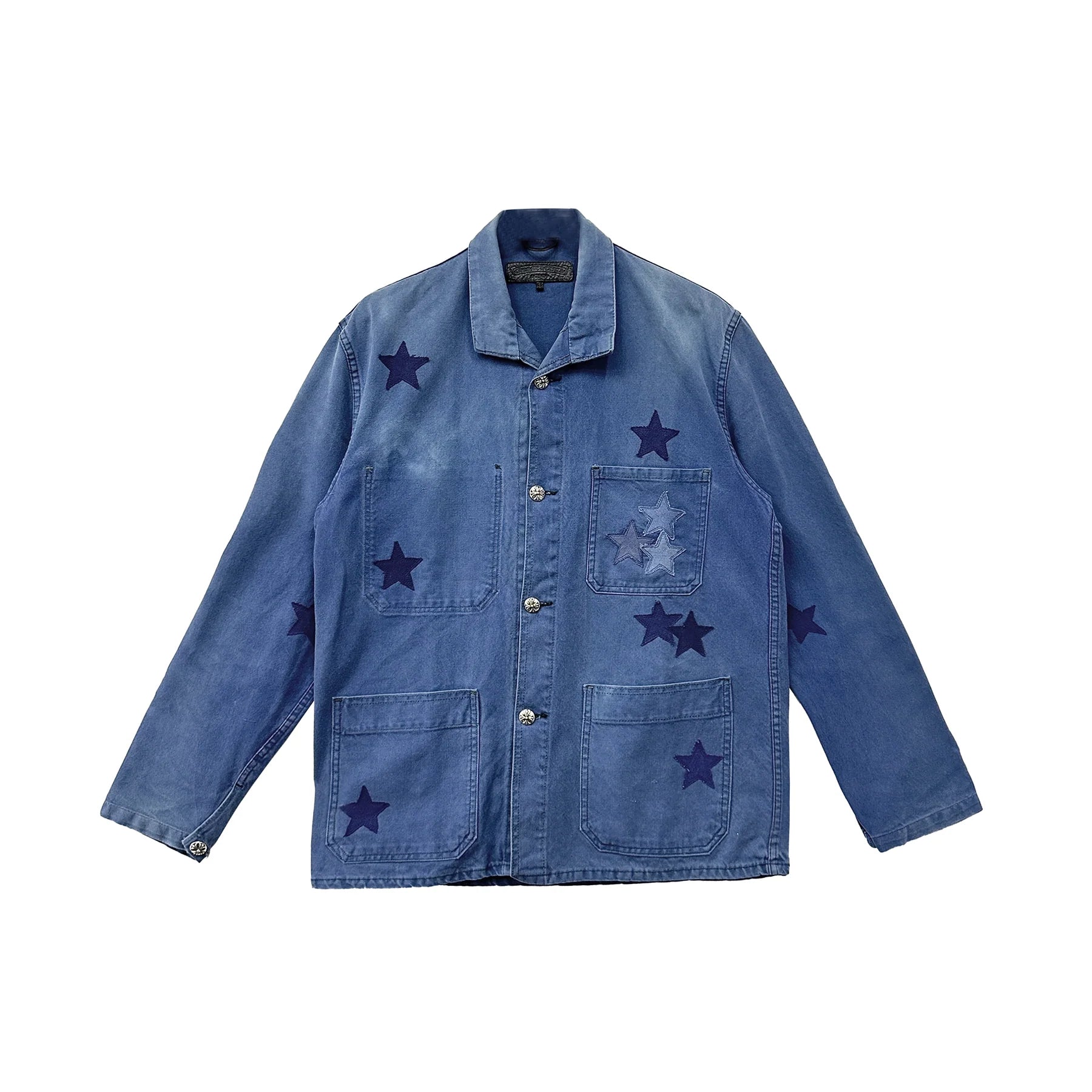 Star Patch French Work Chrome Hearts Jacket