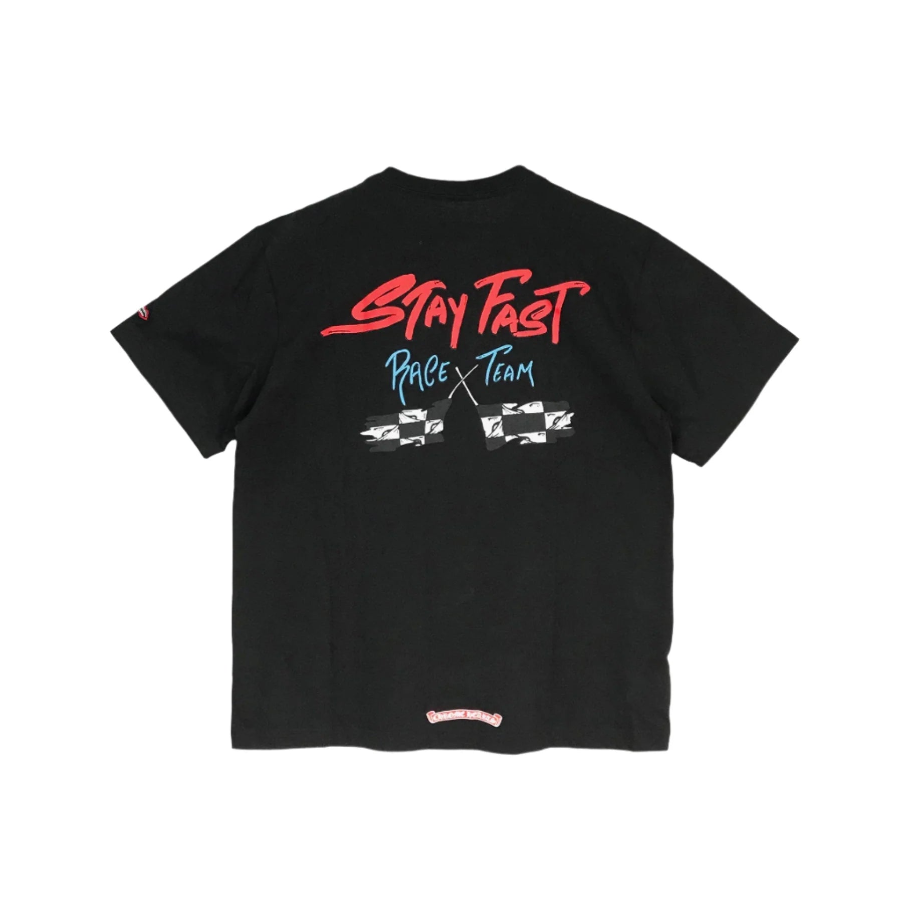 Stay Fast Short Sleeve Chrome Hearts Black Tee