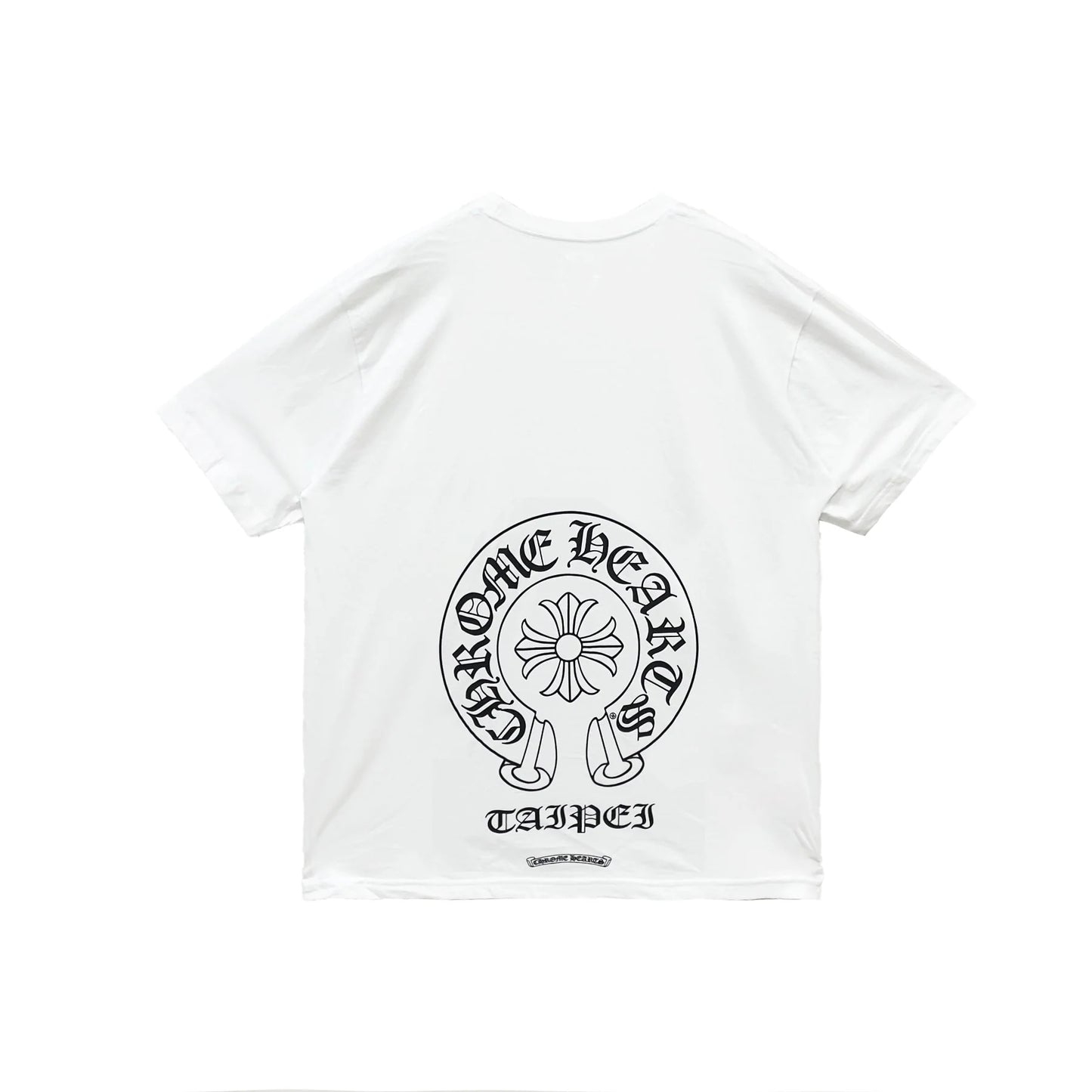 Taipei Exclusive Horseshoe White Short Sleeve T-Shirt