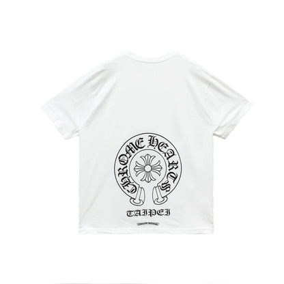 Taipei Exclusive Horseshoe White Short Sleeve T-Shirt