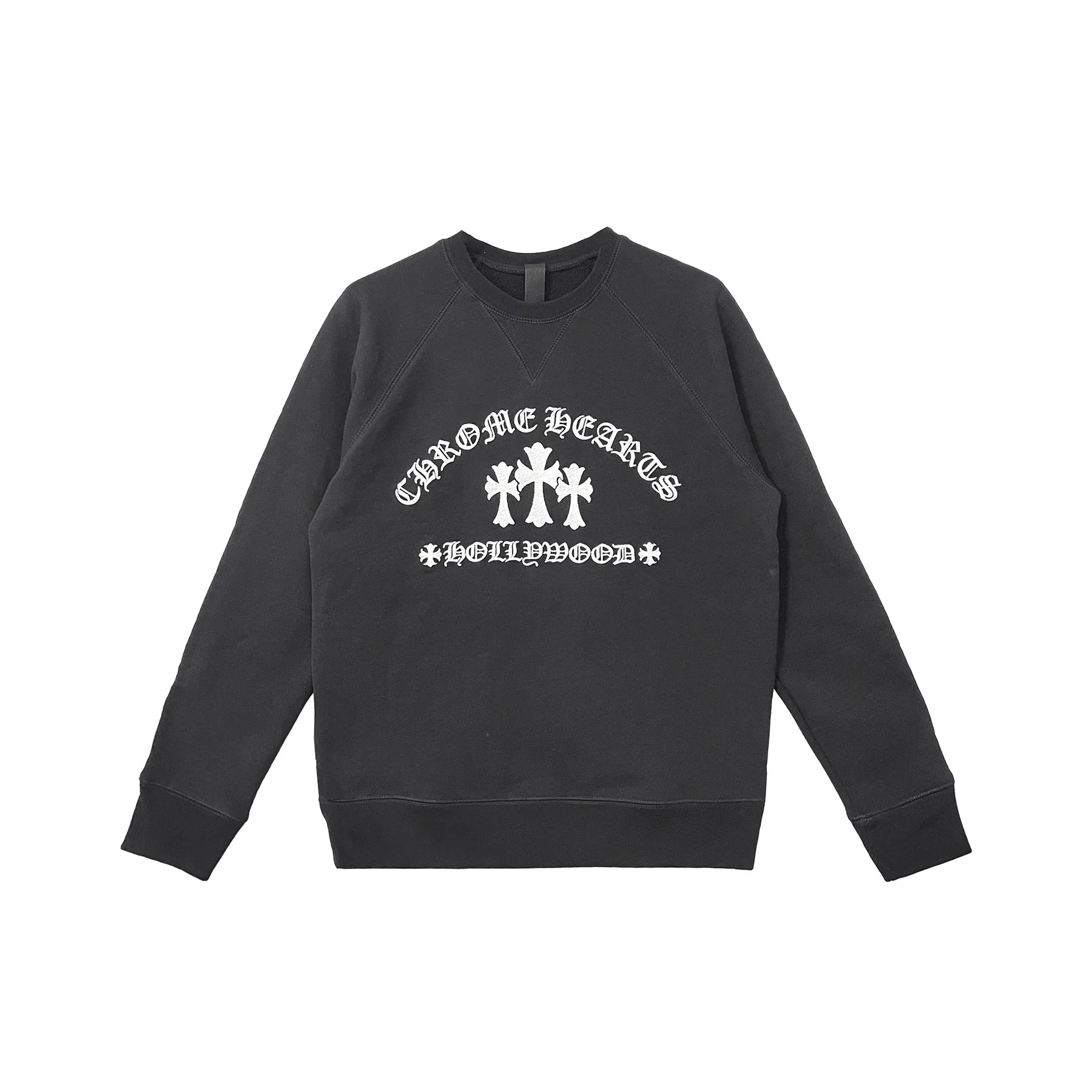 CH Embroidered Triple Cross Sweatshirt Black