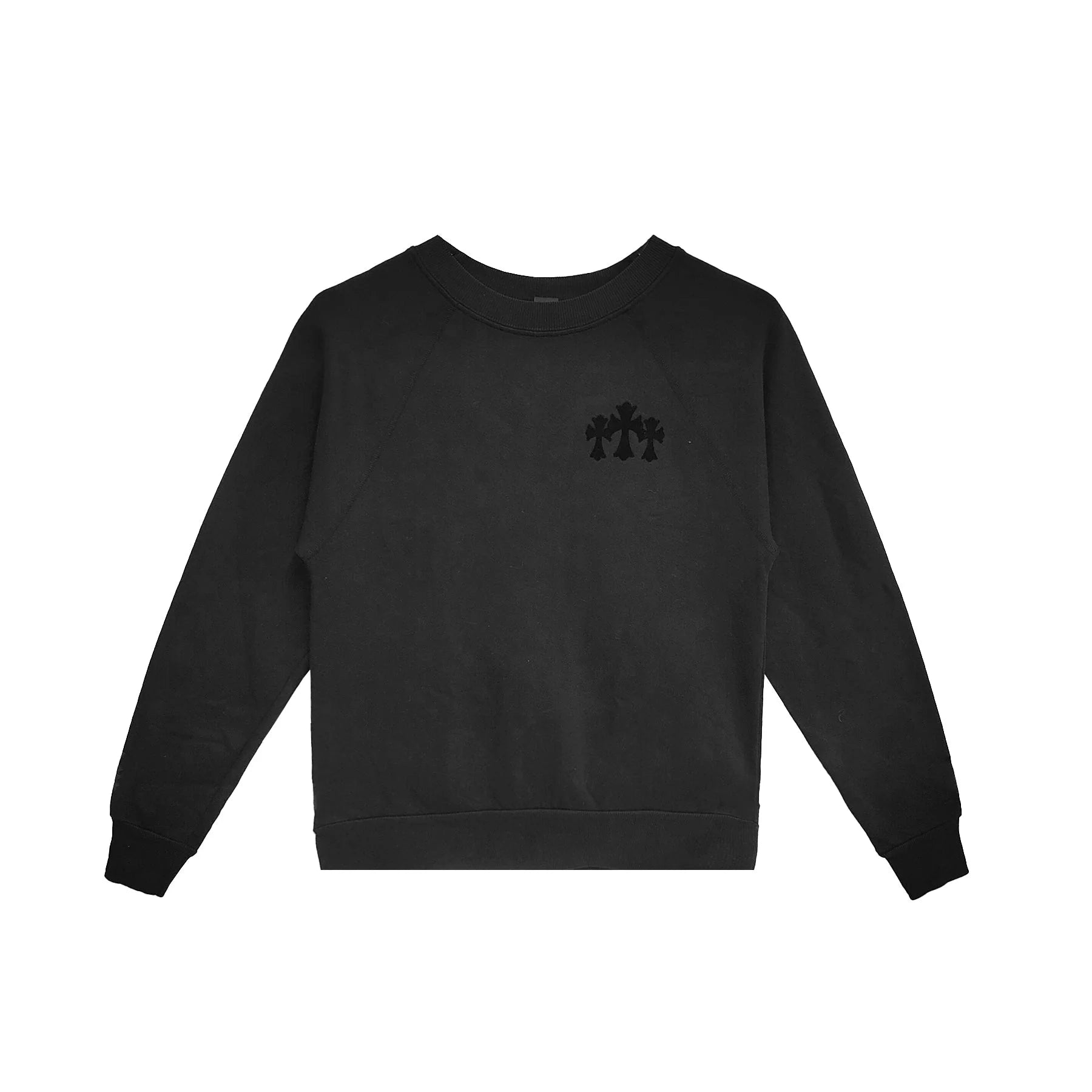 CH Letter Triple Cross Black Sweatshirt