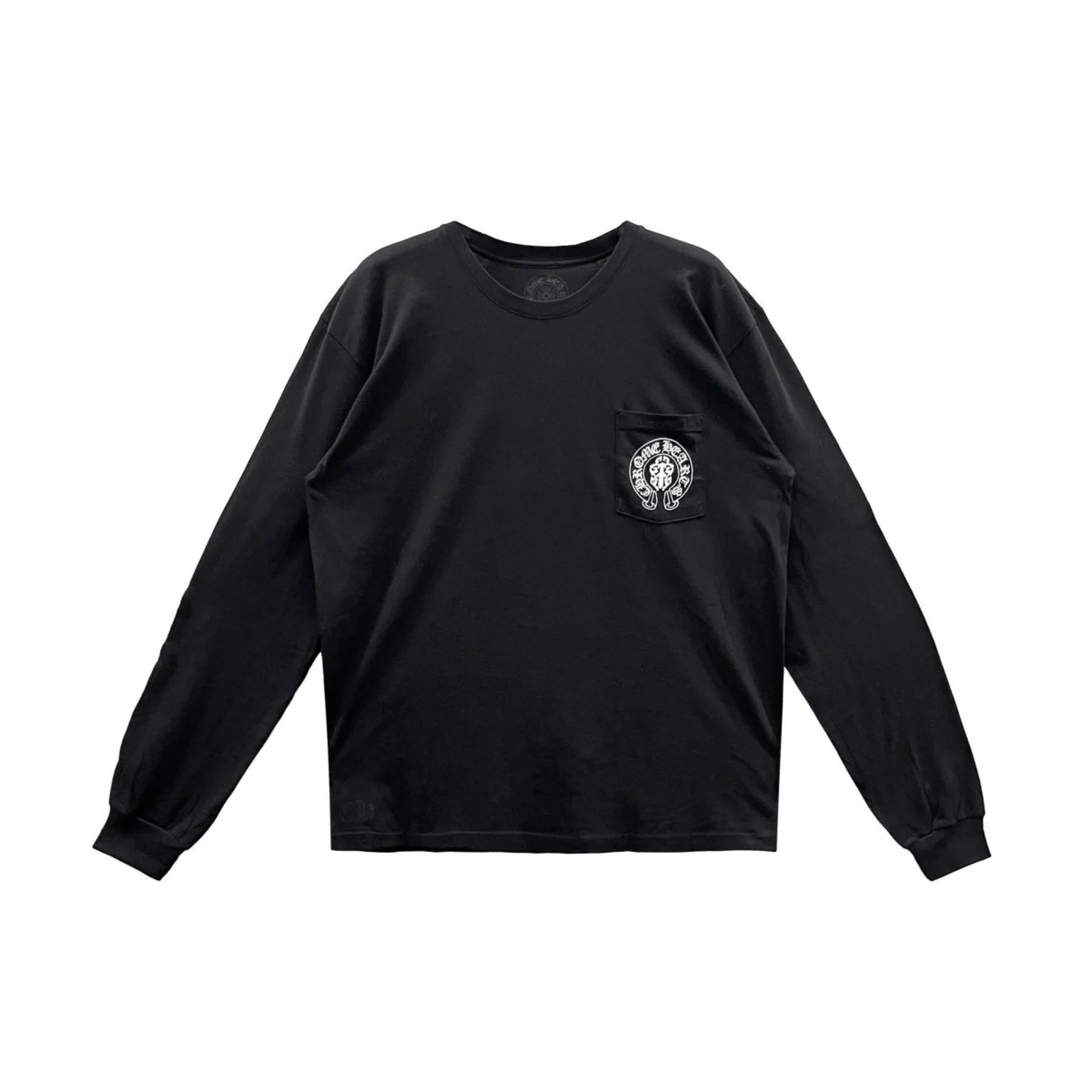 USA Flag Dagger Black Long Sleeve T-Shirt