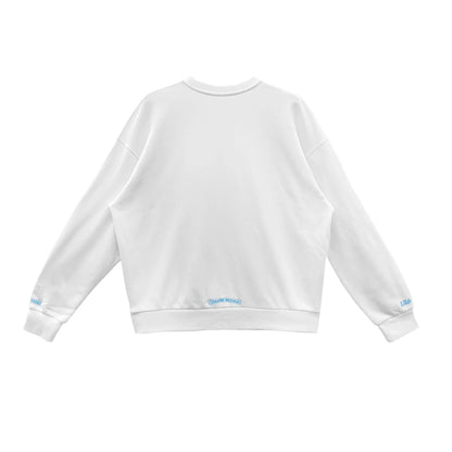 Vegas Exclusive Dice Print Chrome Hearts Sweatshirt White