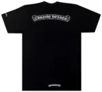 Stylish Chrome Hearts Scroll Logo T Shirt