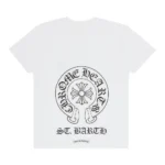 Exclusive Chrome Hearts St Barths Horseshoe T Shirt