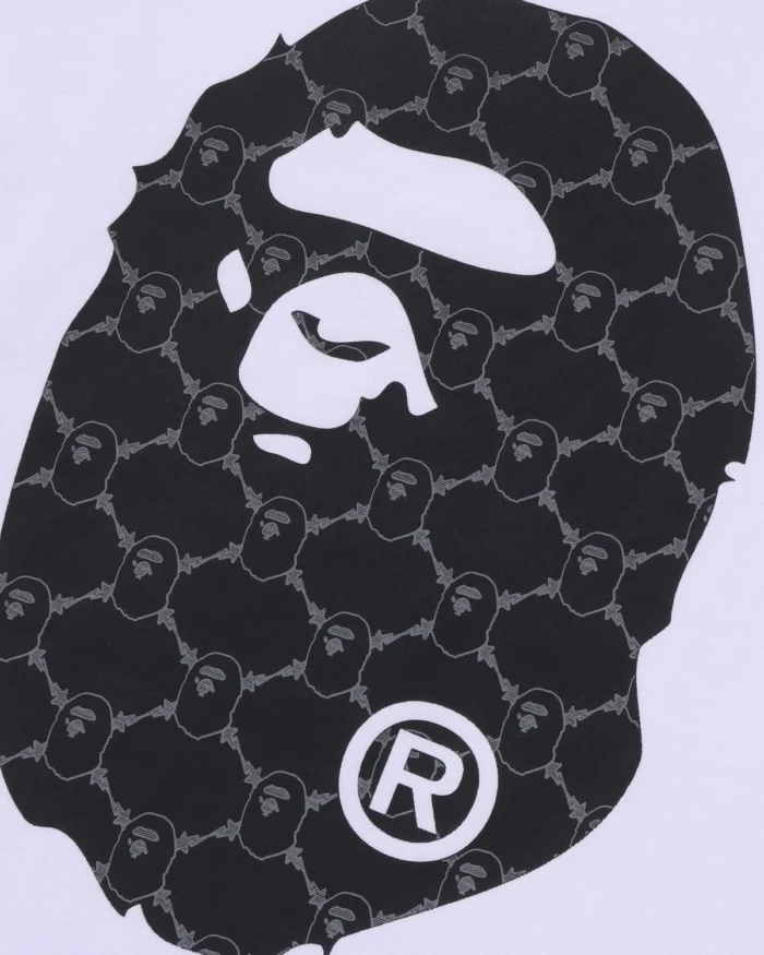 College Monogram Ape Head Relaxed Fit Tee