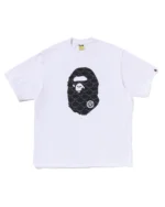College Monogram Ape Head Relaxed Fit Tee