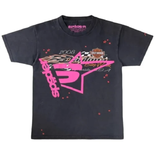 Harley Davidson Vintage Black Sp5der T shirt
