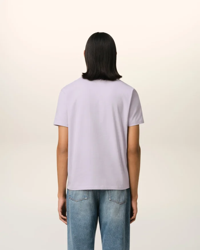 Purple Cotton Ami de Coeur T Shirt