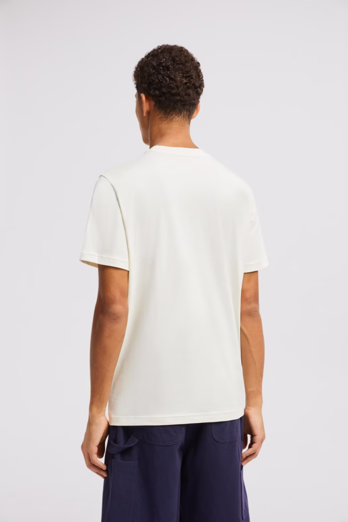 Moncler Archive 1952 White Embroidered Logo T-Shirt