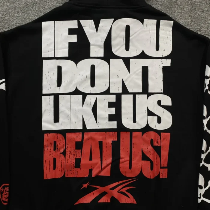 Hellstar If You Dont Like Us Beat Us Hoodie