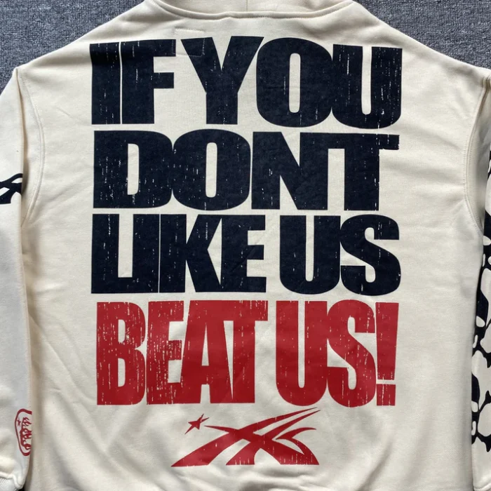 Hellstar If You Dont Like Us Beat Us Hoodie