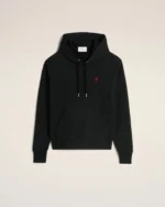 Red Embroidery Logo Ami de Coeur Hoodie