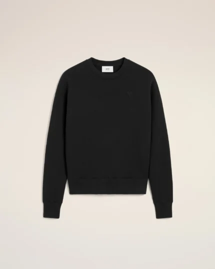 Ami de Coeur Black Sweatshirt