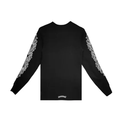 Chrome Hearts Floral Logo Thermal LS T Shirt