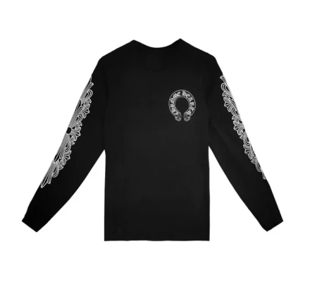 Chrome Hearts Floral Logo Thermal LS T Shirt