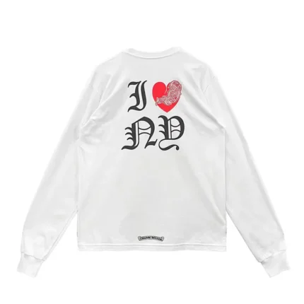 Chrome Hearts I Heart NY Long Sleeve T Shirt