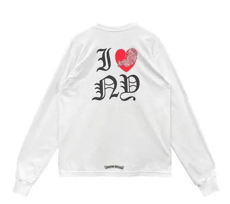 Chrome Hearts I Heart NY Long Sleeve T Shirt