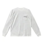 Chrome Hearts Script Letter Logo LS Tee White