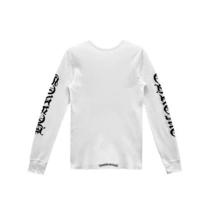 Chrome Hearts Scroll Logo Thermal LS T Shirt