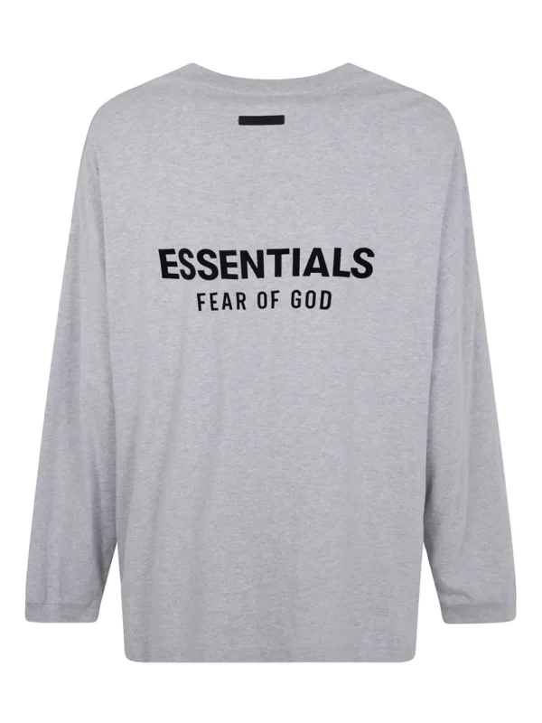 Fear of God Essentials Classic Jersey LS Tee Gray