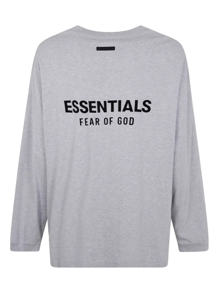 Fear of God Essentials Classic Jersey LS Tee Gray