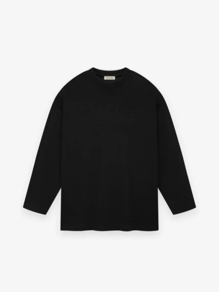Fear of God Eternal Long Sleeve Tee Black