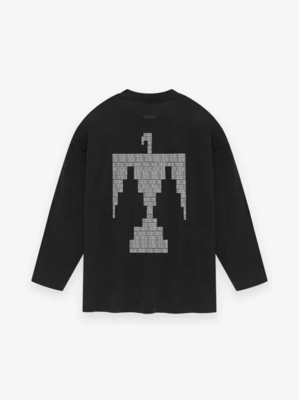 Fear of God Thunderbird Long Sleeve Tee Black