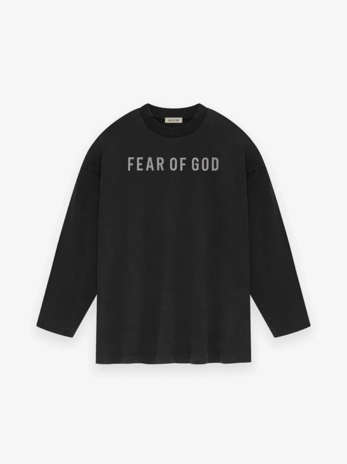 Fear of God Thunderbird Long Sleeve Tee Black