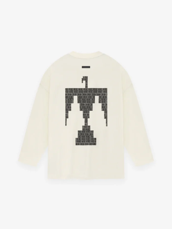 Fear of God Thunderbird Long Sleeve Tee Cream