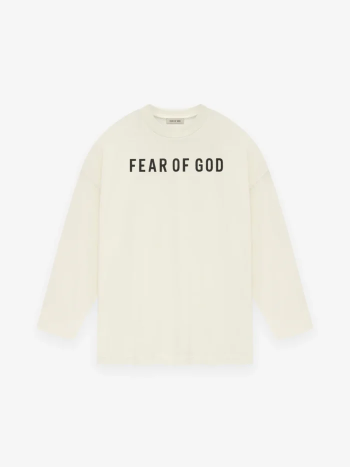 Fear of God Thunderbird Long Sleeve Tee Cream